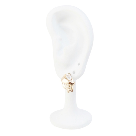 18K Vergoldete Ohrringe – Exklusive Damen Accessoires aus Gold