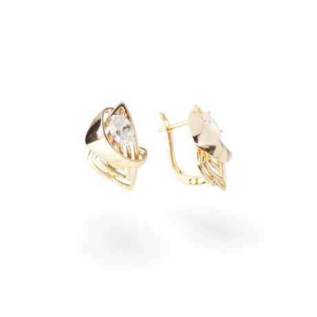 18K Vergoldete Ohrringe – Exklusive Damen Accessoires aus Gold