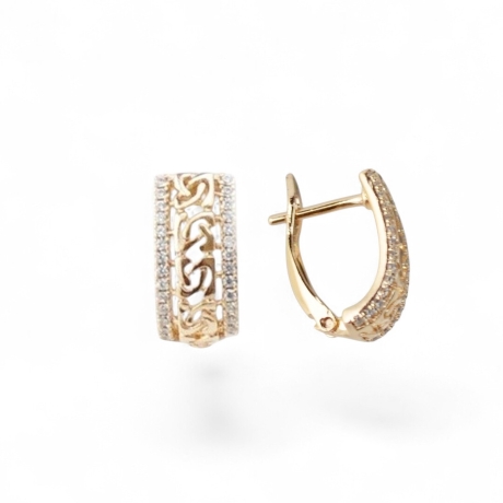 18K Gold Ohrringe