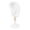 18K Gold Ohrringe – Eleganter Schmuck für Damen