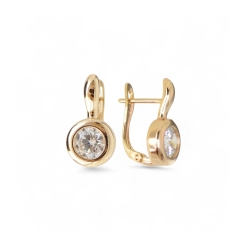 18K Gold Ohrringe – Eleganter Schmuck für Damen