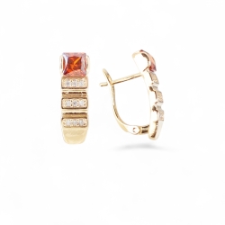 Ohrringe mit 18K Vergoldung Hochwertiger Schmuck für Damen