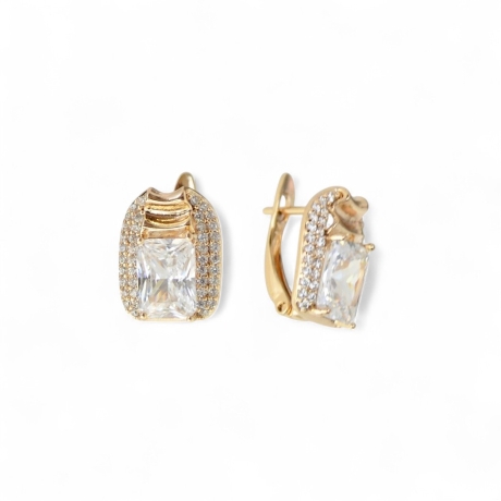 18K Vergoldete Ohrringe – Moderne Damen Ohrringe mit Charme