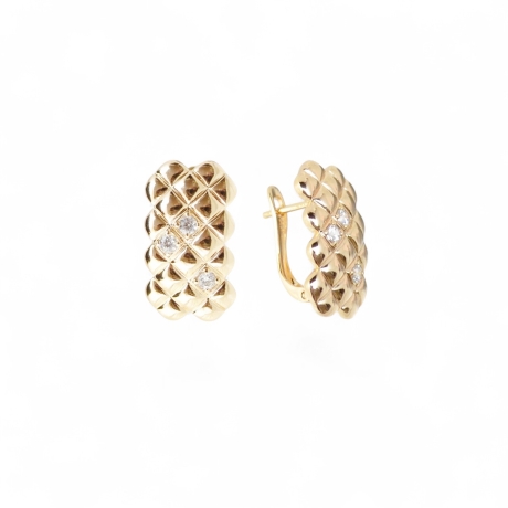 18K Vergoldete Ohrringe – Edler Goldschmuck modebewusste Damen