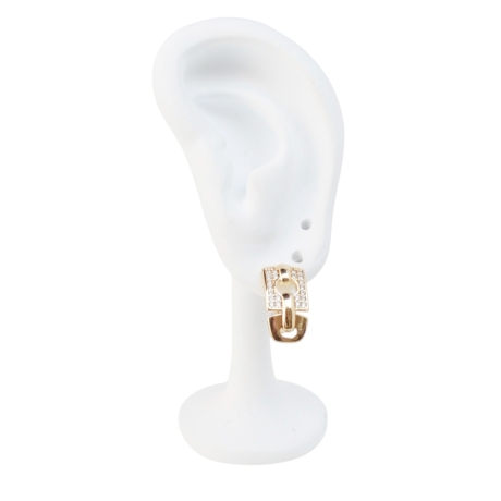 18K Vergoldete Ohrringe – Goldene Damen Accessoires mit Stil