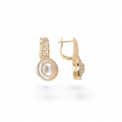 18K Vergoldete Ohrringe – Damen Schmuck für stilvolle Outfits