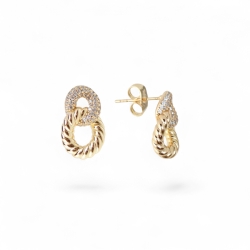 18K Vergoldete Ohrringe – Exklusiver Schmuck mit Charme