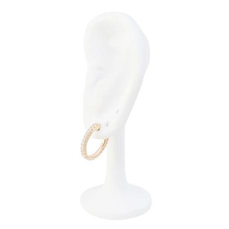 18K Vergoldete Ohrringe – Minimalistische Eleganz in Gold