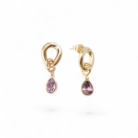 18K Vergoldete Ohrringe – Edle Damen Accessoires mit Goldglanz