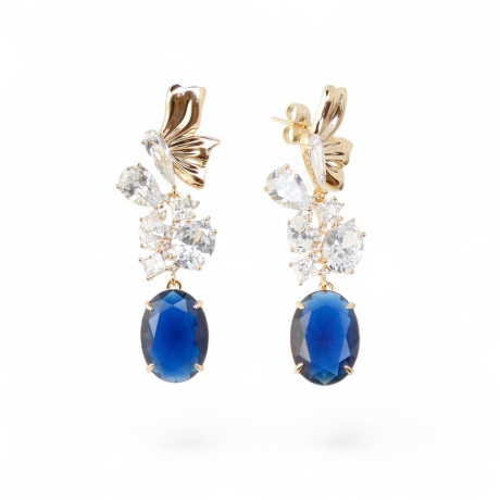 18K Vergoldete Ohrringe – Elegante Damen Accessoires mit Charme