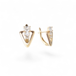 18K Vergoldete Ohrringe – Stilvolle Eleganz mit Goldfinish