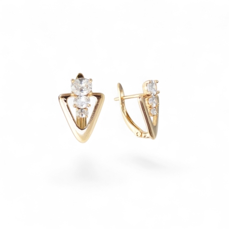 18K Vergoldete Ohrringe – Stilvolle Eleganz mit Goldfinish