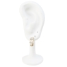 18K Vergoldete Ohrringe – Feine Damen Accessoires in Gold