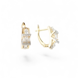 18K Vergoldete Ohrringe – Feine Damen Accessoires in Gold