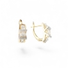 18K Vergoldete Ohrringe – Feine Damen Accessoires in Gold