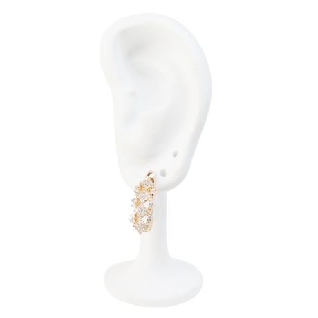 18K Vergoldete Ohrringe – Goldene Eleganz für modebewusste Damen