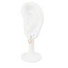 18K Vergoldete Ohrringe – Eleganter Goldschmuck mit moderner Note