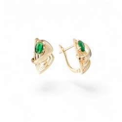18K Vergoldete Ohrringe – Zeitlos schöner Schmuck für Damen
