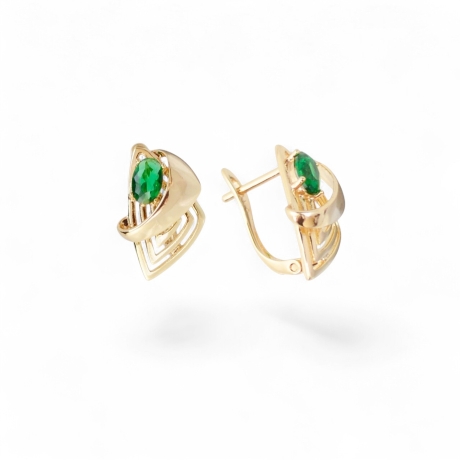 18K Vergoldete Ohrringe – Zeitlos schöner Schmuck für Damen