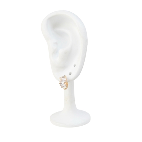 18K Vergoldete Ohrringe Zarte Ohrringe für elegante Looks