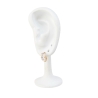 18K Vergoldete Ohrringe Zarte Ohrringe für elegante Looks