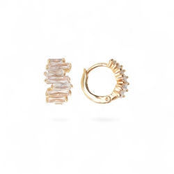 18K Vergoldete Ohrringe Zarte Ohrringe für elegante Looks