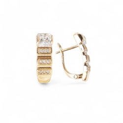 18K Vergoldete Ohrringe - Femininer Goldschmuck mit Stil