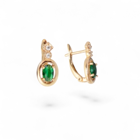 18K Vergoldete Ohrringe – Zeitlose Eleganz mit Goldveredelung