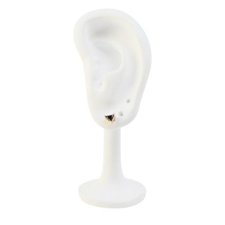 18K Vergoldete Ohrringe – Elegante Huggie Ohrringe für Damen