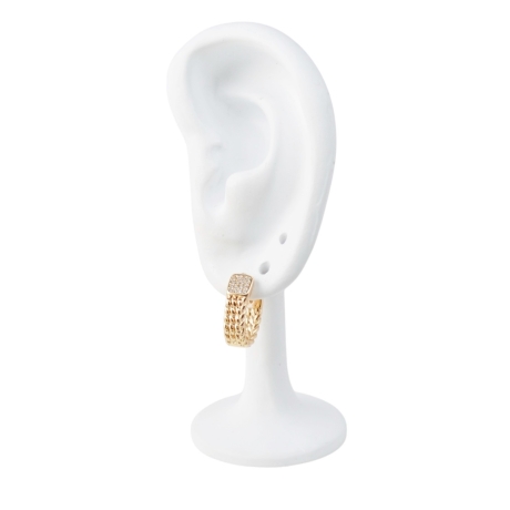 18K Vergoldete Ohrringe – Eleganter Schmuck für Damen