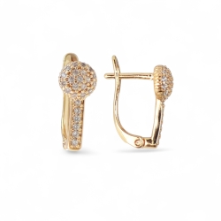 18K Vergoldete Ohrringe – Feiner Goldschmuck mit Eleganz