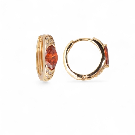 18K Vergoldete Ohrringe – Elegante Damenohrringe mit Charme