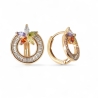 18K Vergoldete Ohrringe – Eleganter Goldschmuck stilvolle Damen