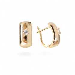 18K Vergoldete Ohrringe – Edle Gold Ohrringe mit Stil