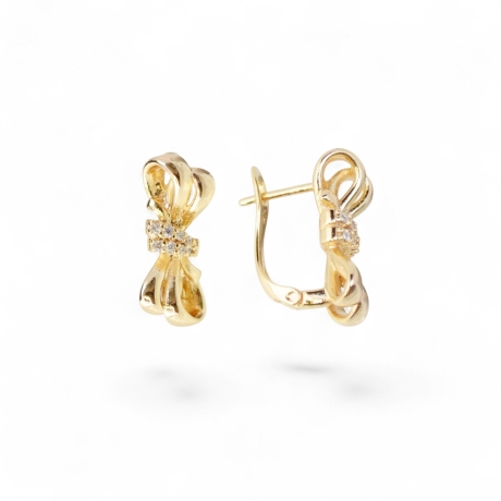 18K Vergoldete Ohrringe – Trendige Damen Ohrringe in Gold