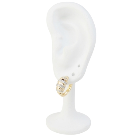 18K Vergoldete Ohrringe – Elegantes Accessoire für jede Garderobe