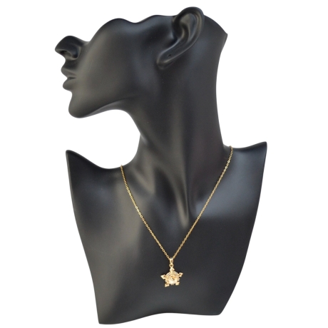 18K vergoldete Halskette für Damen – Eleganter zeitloser Schmuck