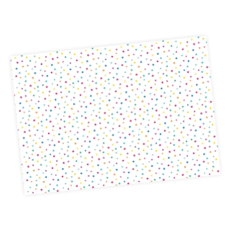 5 Bögen Geschenkpapier Punkte Dots 1,60€/qm- 84,1 x 59,4 cm