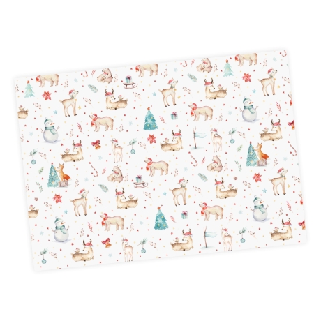 5 Bögen Geschenkpapier Weihnachten - 1,60€/qm- 84,1 x 59,4 cm