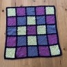 Gehäkelte Granny Square Kniedecke- Kinderdecke - 2 -