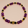 Perlenarmband mit Herz | Handgemachtes Armband Perlenschmuck 