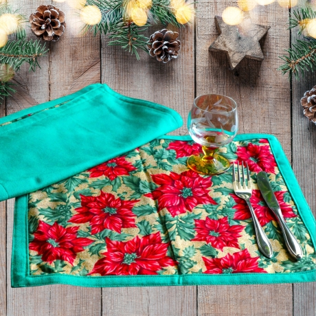 Tischset Weihnachten/ Platzset/Platzdeckchen/ Weihnachtsdeko 