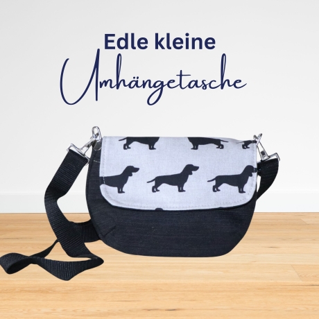 kleine Umhängetasche Damen/Clutch/Handtasche/Hund/Gassitasche