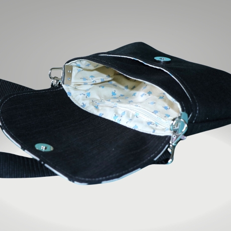 kleine Umhängetasche Damen/Clutch/Handtasche/Hund/Gassitasche