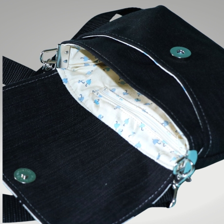 kleine Umhängetasche Damen/Clutch/Handtasche/Hund/Gassitasche