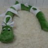 Bettschlange Drache, Puckschnecke, Bettrolle, Wickeltischrolle