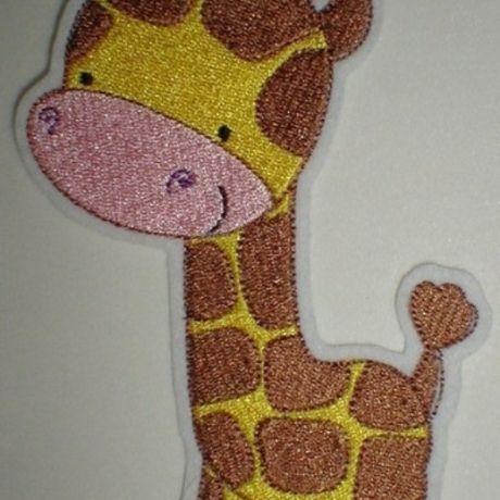 Aufnäher/Applikation - große Giraffe