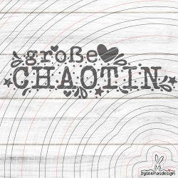 große Chaotin Plotterdatei SVG DXF