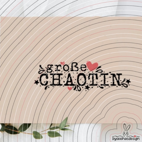 große Chaotin Plotterdatei SVG DXF