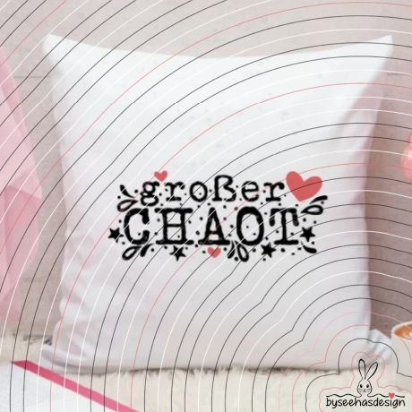 großer Chaot Plotterdatei SVG DXF 